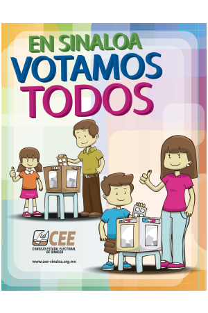 Cuadernillo infantil “En Sinaloa votamos todos”