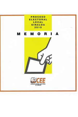 Memoria Proceso Electoral Local 2010